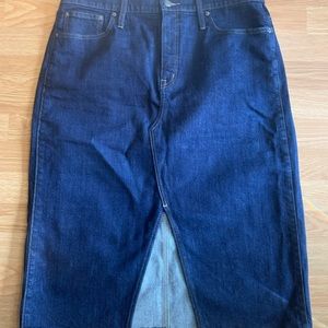 J. Crew MIDI Denim Skirt